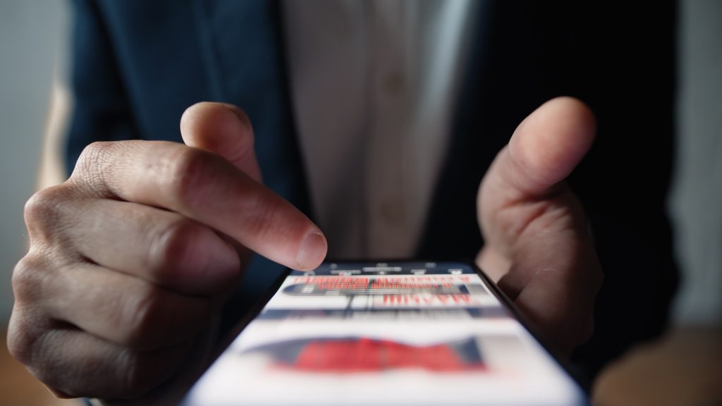 phone representing 2026 Responsible AI outlook for equities