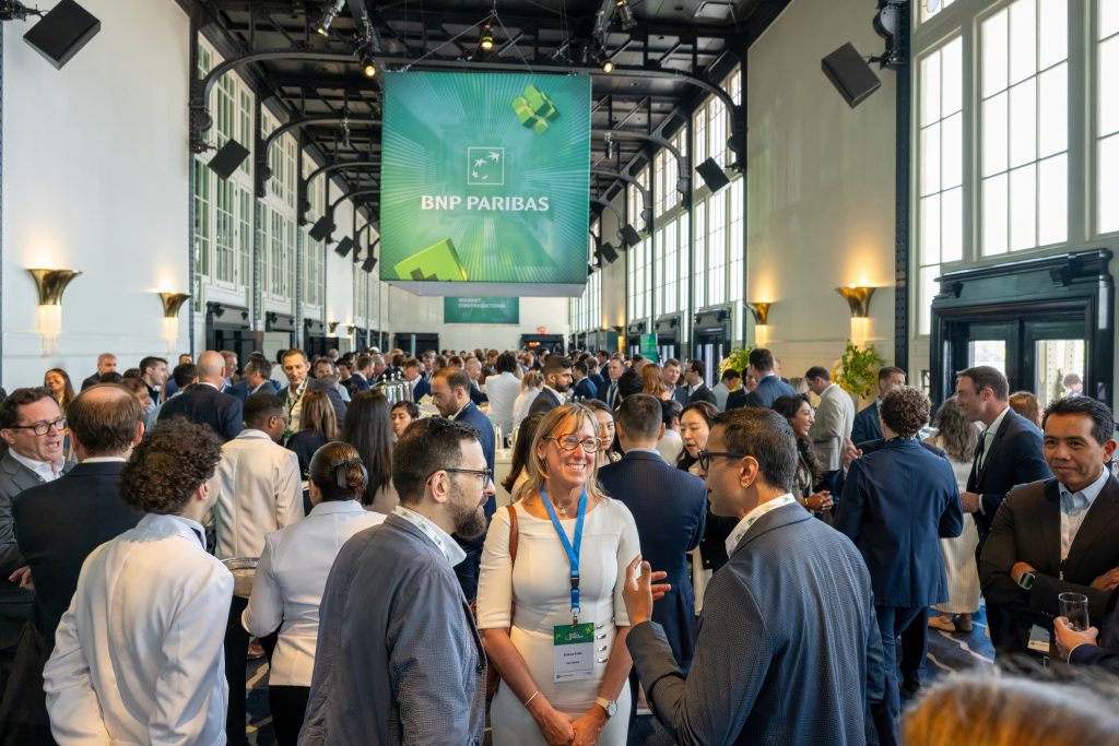 Clients talking at the BNP Paribas GMA Conference 2026