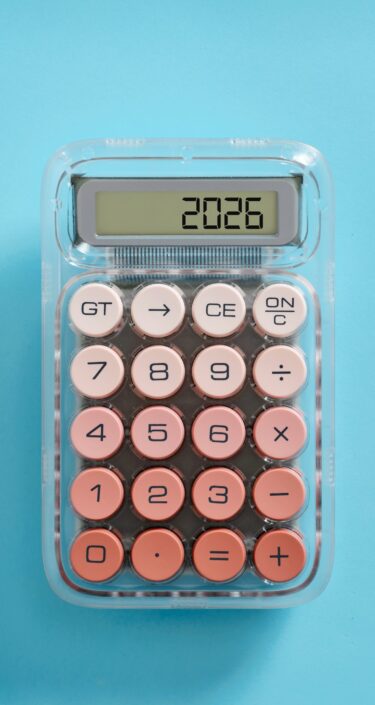 calculator representing 2026 Responsible AI outlook for equities